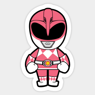 pink ranger Sticker